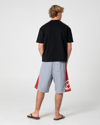 Boardshort Rusty Carnage Hybrid Waist Boardshort Stone Grey