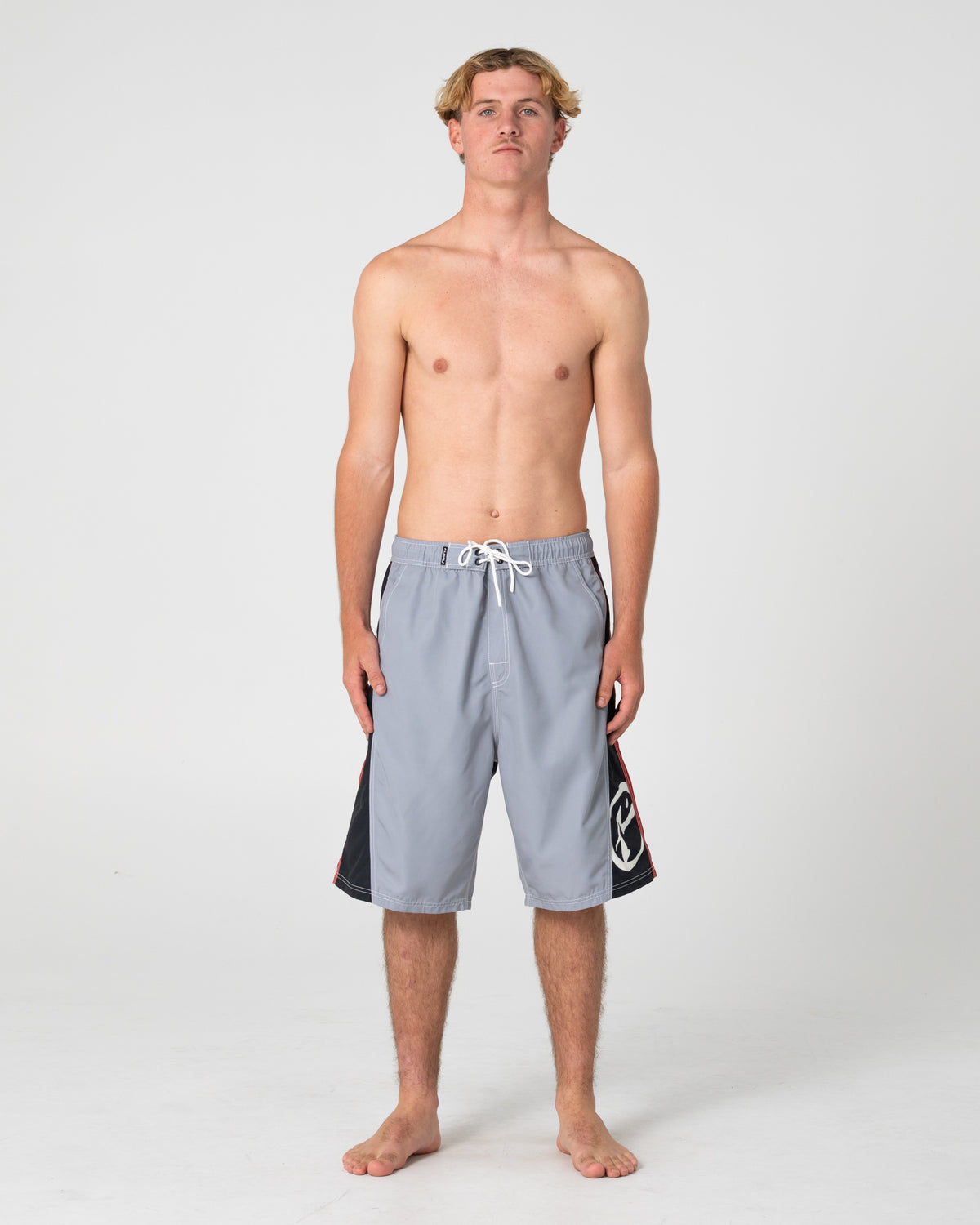 Boardshort Rusty Carnage Hybrid Waist Boardshort Stone Grey