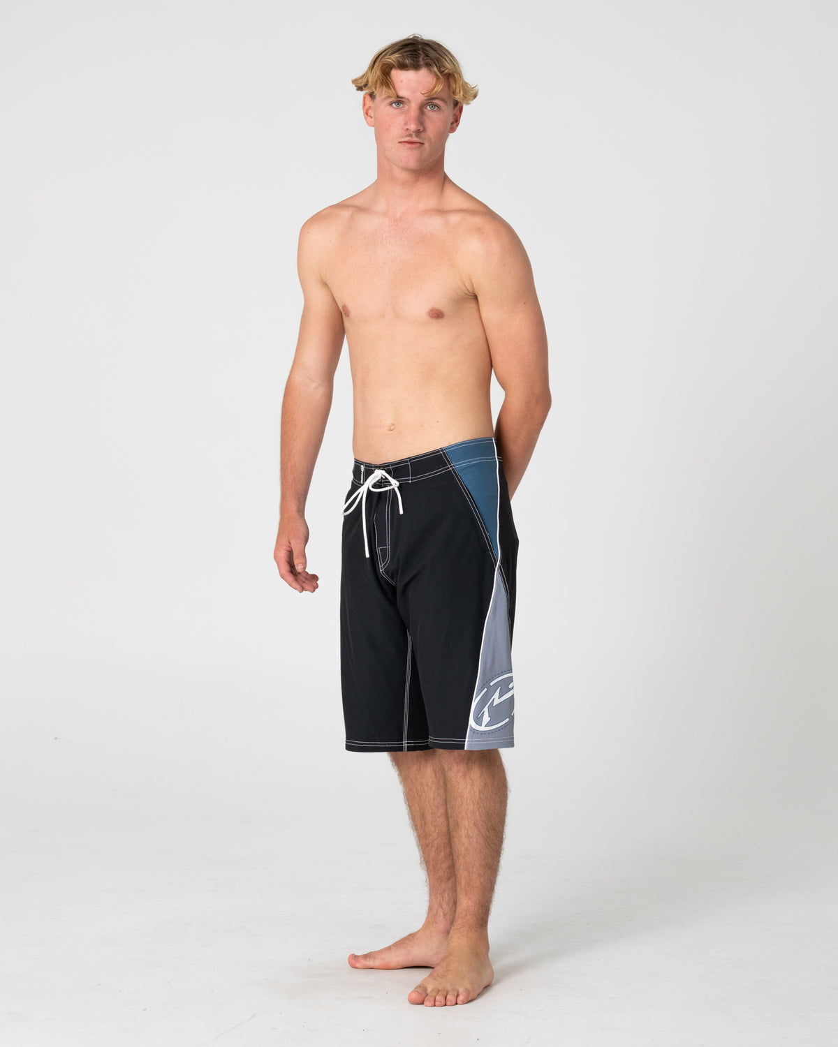 Boardshort Rusty Sandglass Fixed Waist Boardshort Black