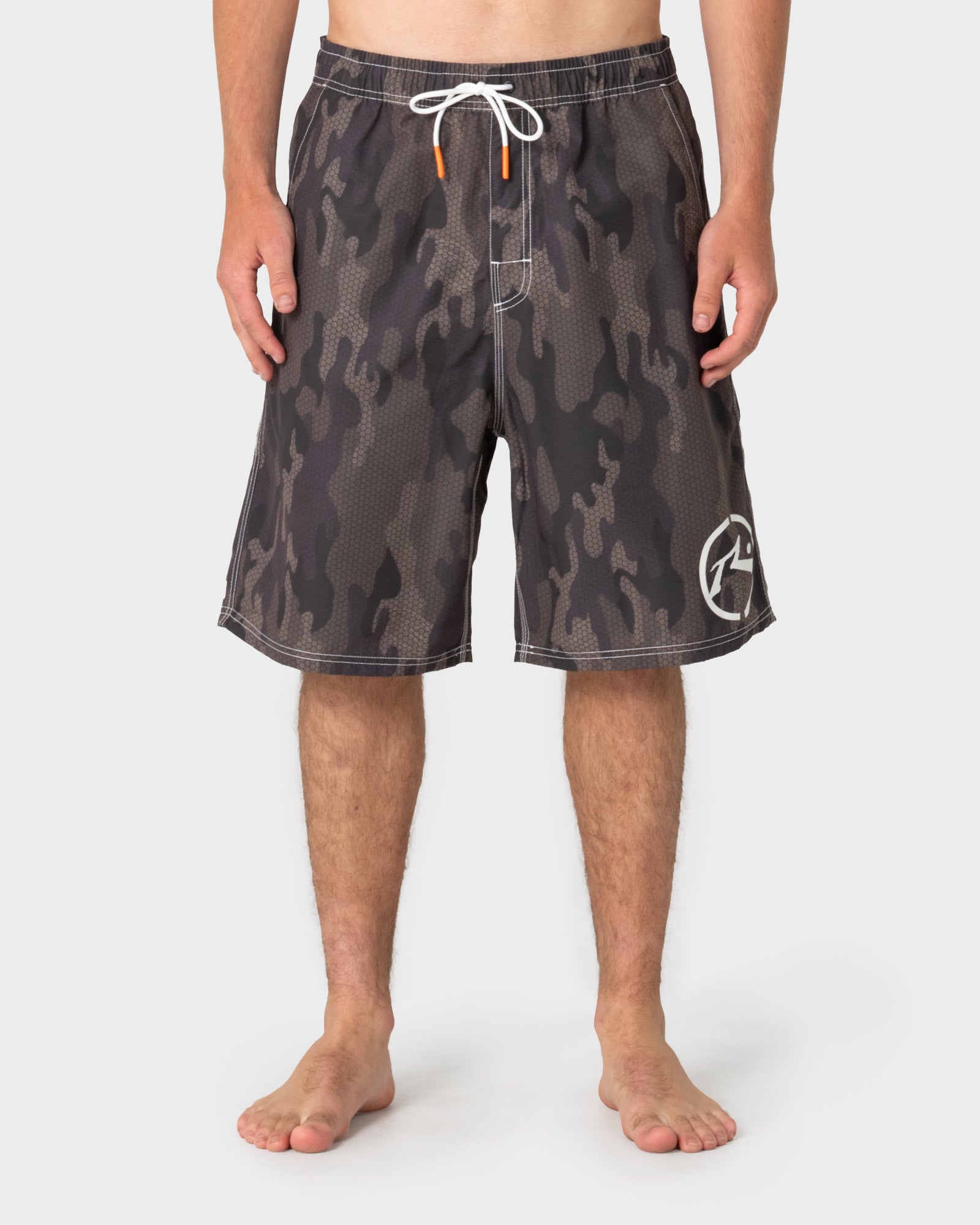 Boardshort Rusty Rambo Elastic Waist Boardshort Camo