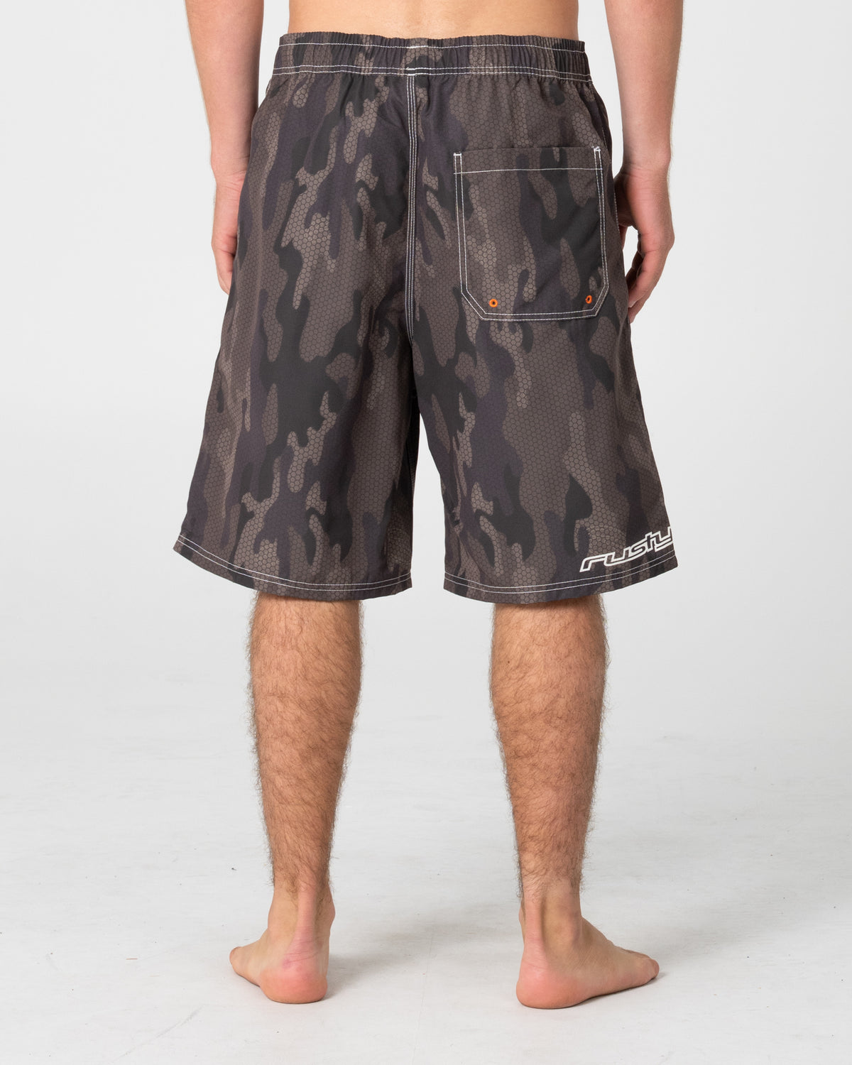 Boardshort Rusty Rambo Elastic Waist Boardshort Camo