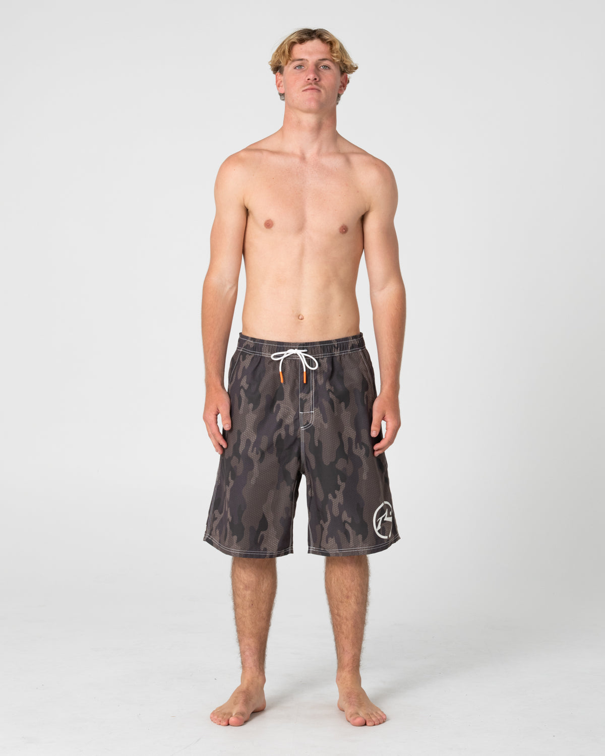 Boardshort Rusty Rambo Elastic Waist Boardshort Camo