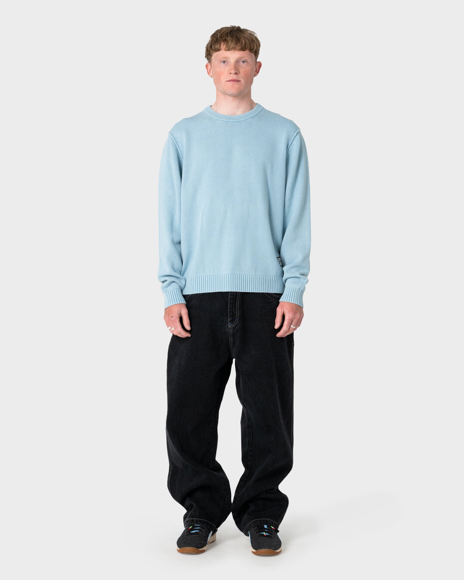 Jean Rusty Turbo 2.0 Baggy Jean Black Out/Blue