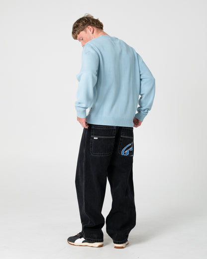 Jean Rusty Turbo 2.0 Baggy Jean Black Out/Blue