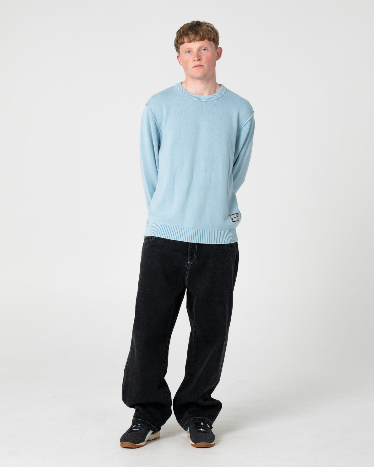 Jean Rusty Turbo 2.0 Baggy Jean Black Out/Blue