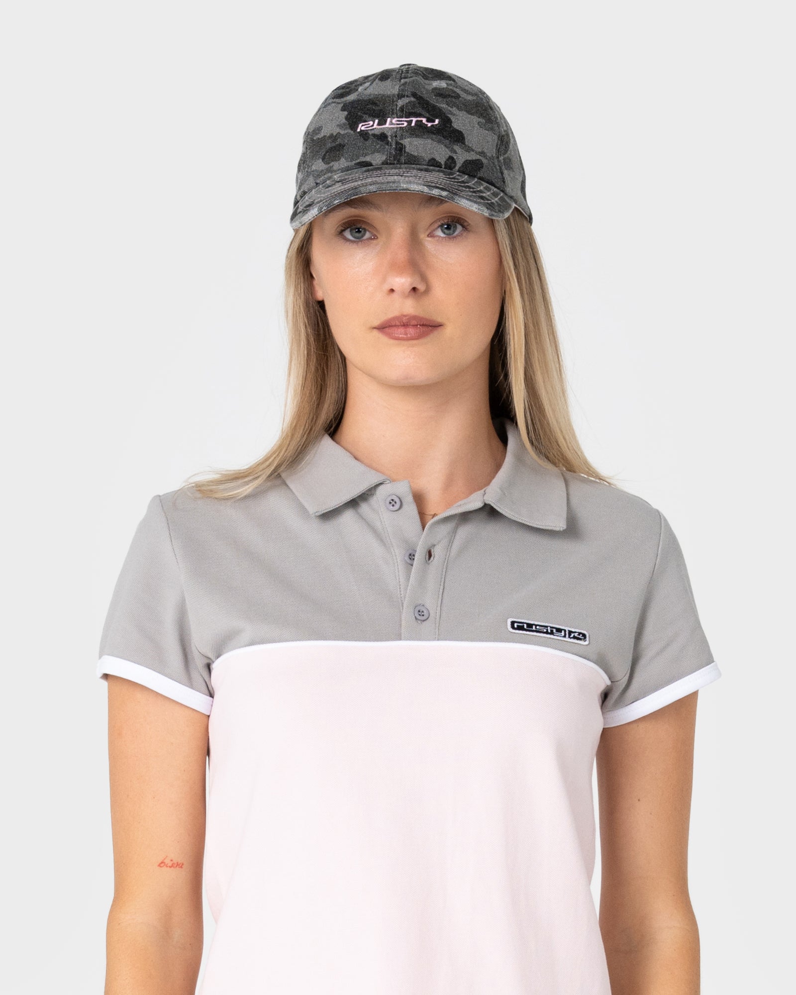 Gorra Rusty Ammo Camo 6 Panel Cap Grey Camo 1