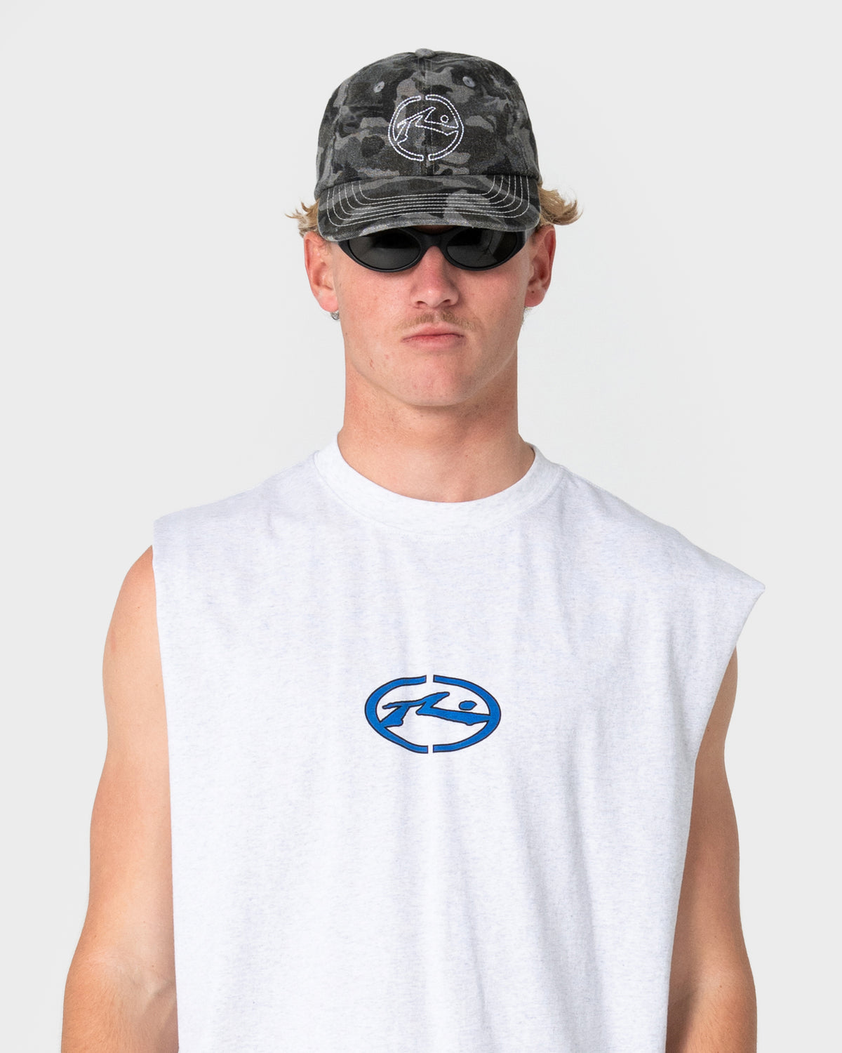 Gorra Rusty Commando Camo Dad Cap Grey Camo 1