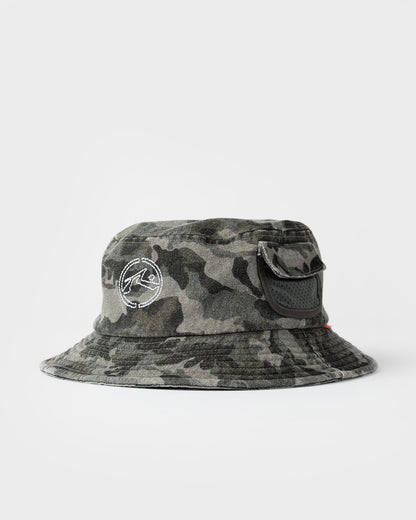 Piluso Rusty Commando Bucket Hat Grey Camo 1