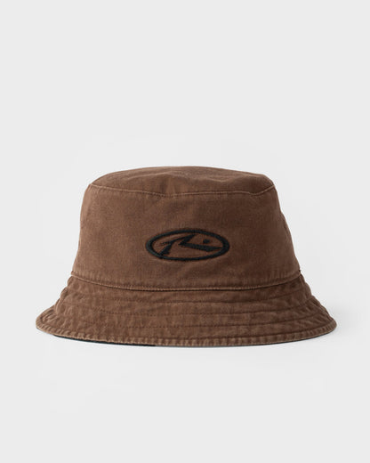 Piluso Rusty Scream Reversible Bucket Hat Black