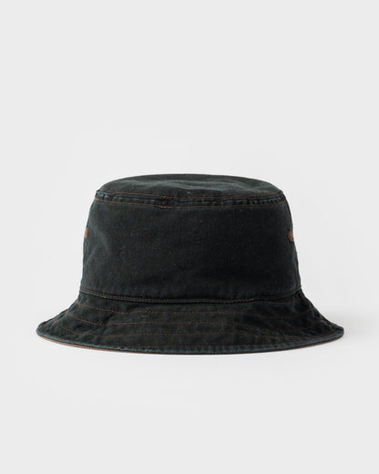 Piluso Rusty Scream Reversible Bucket Hat Black