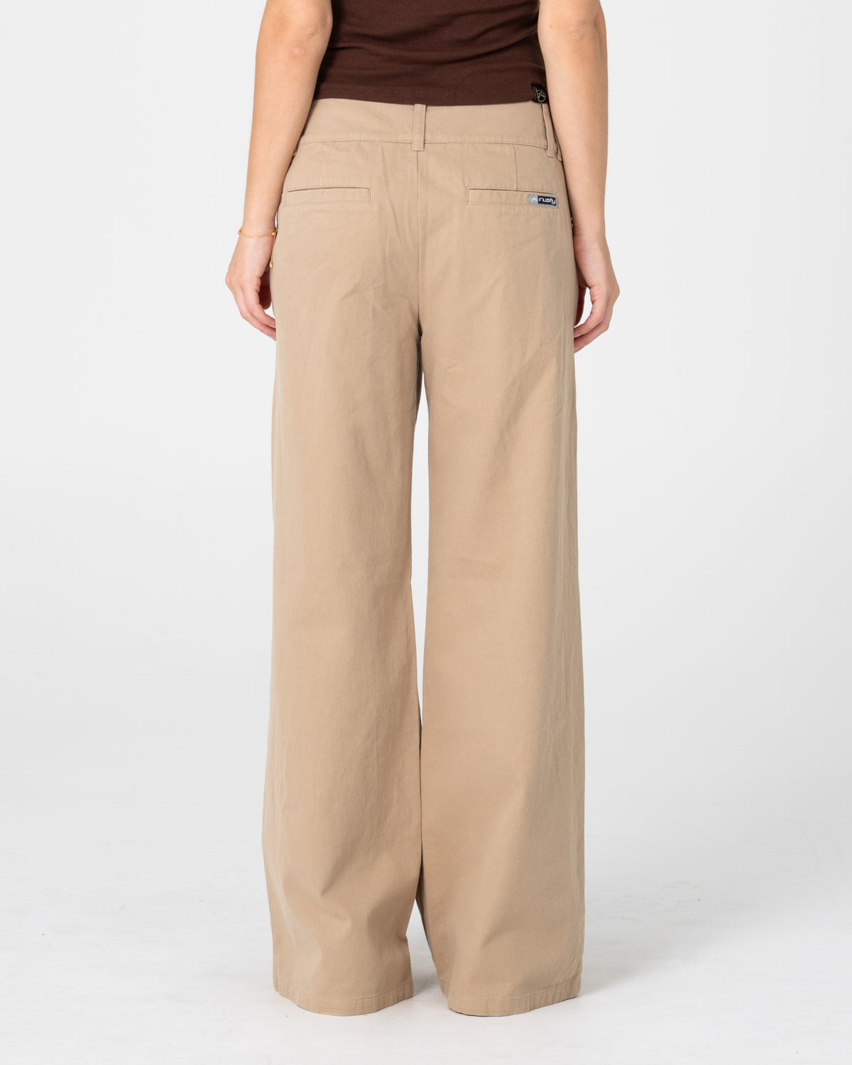 Pantalon Rusty Beverley Low Rise Pant Abbey Stone