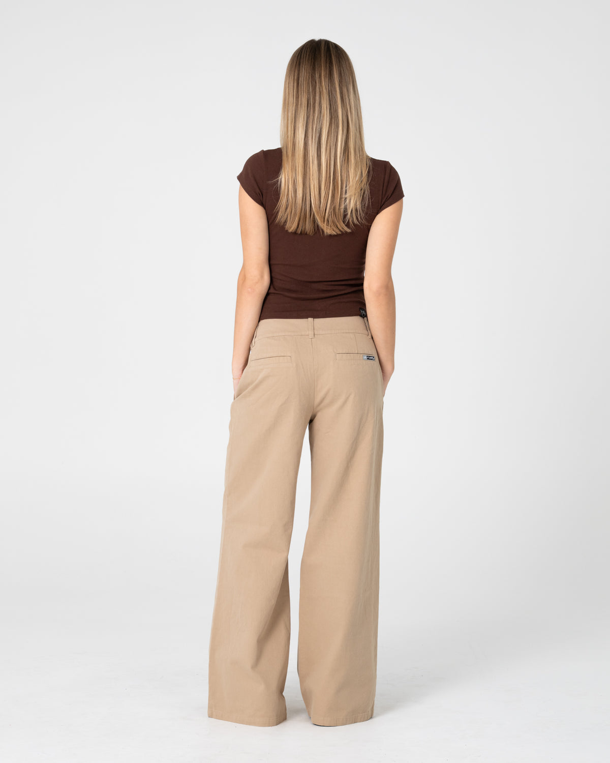 Pantalon Rusty Beverley Low Rise Pant Abbey Stone