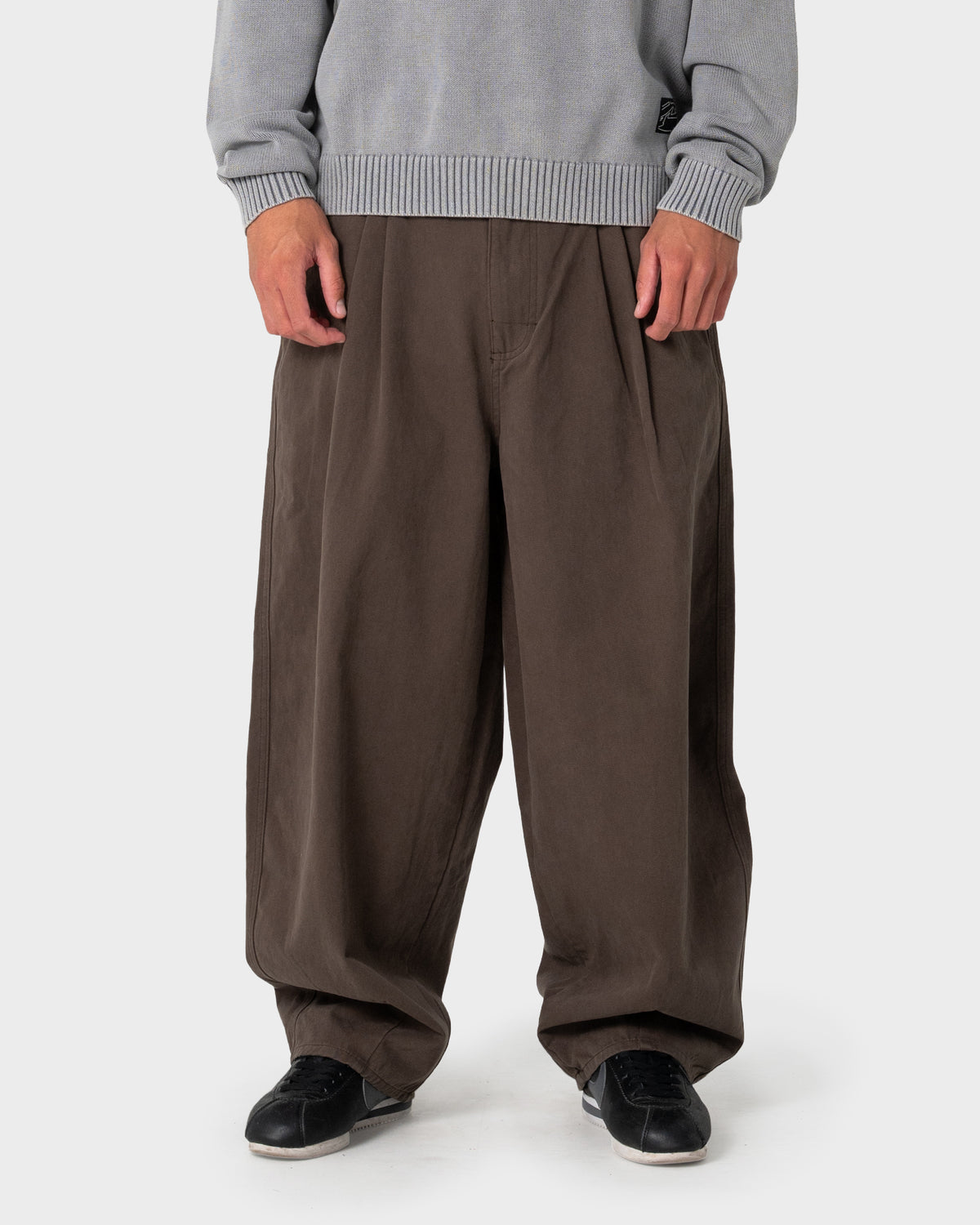 Pantalon Rusty Enigma Pleated Pant Seaweed
