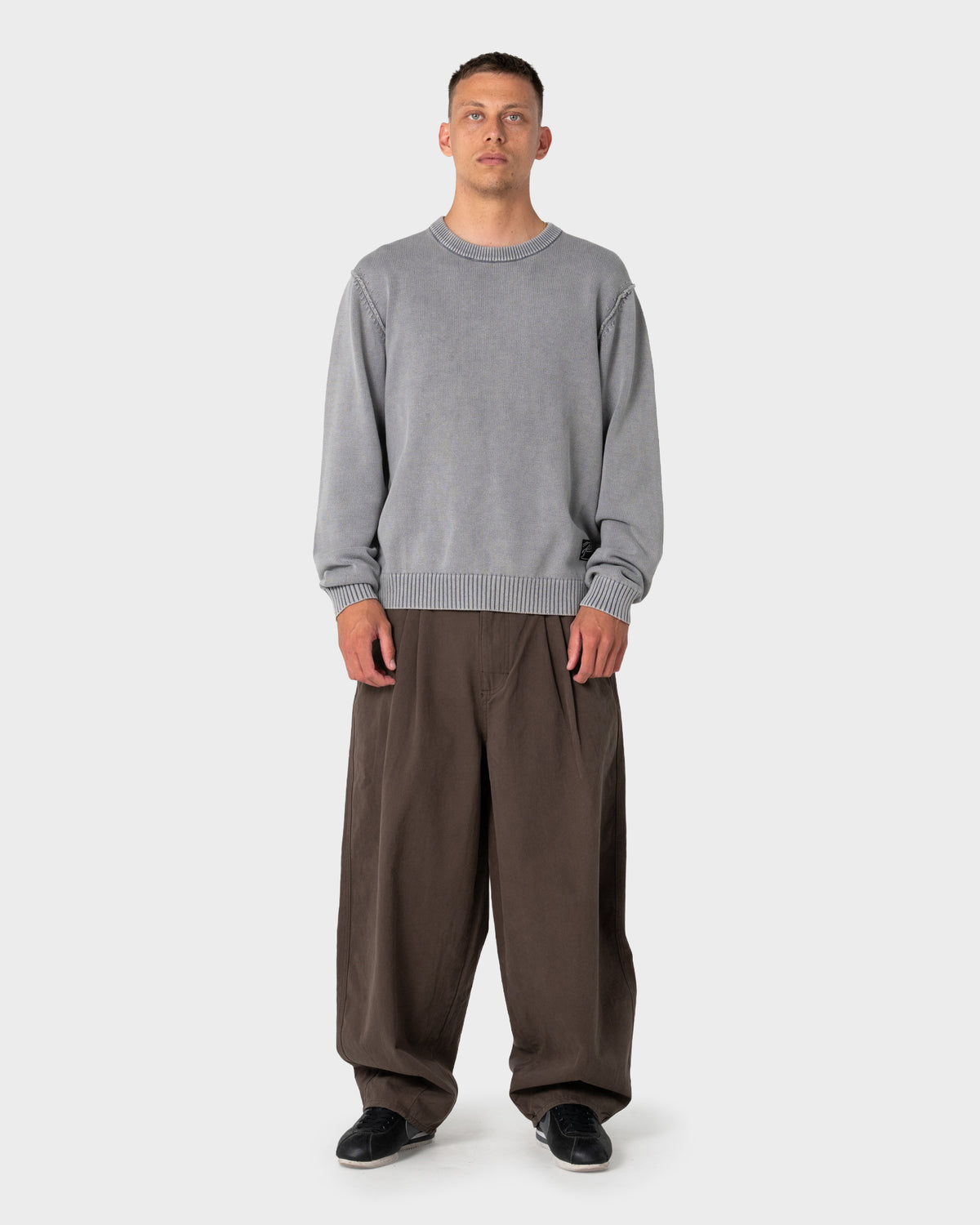Pantalon Rusty Enigma Pleated Pant Seaweed