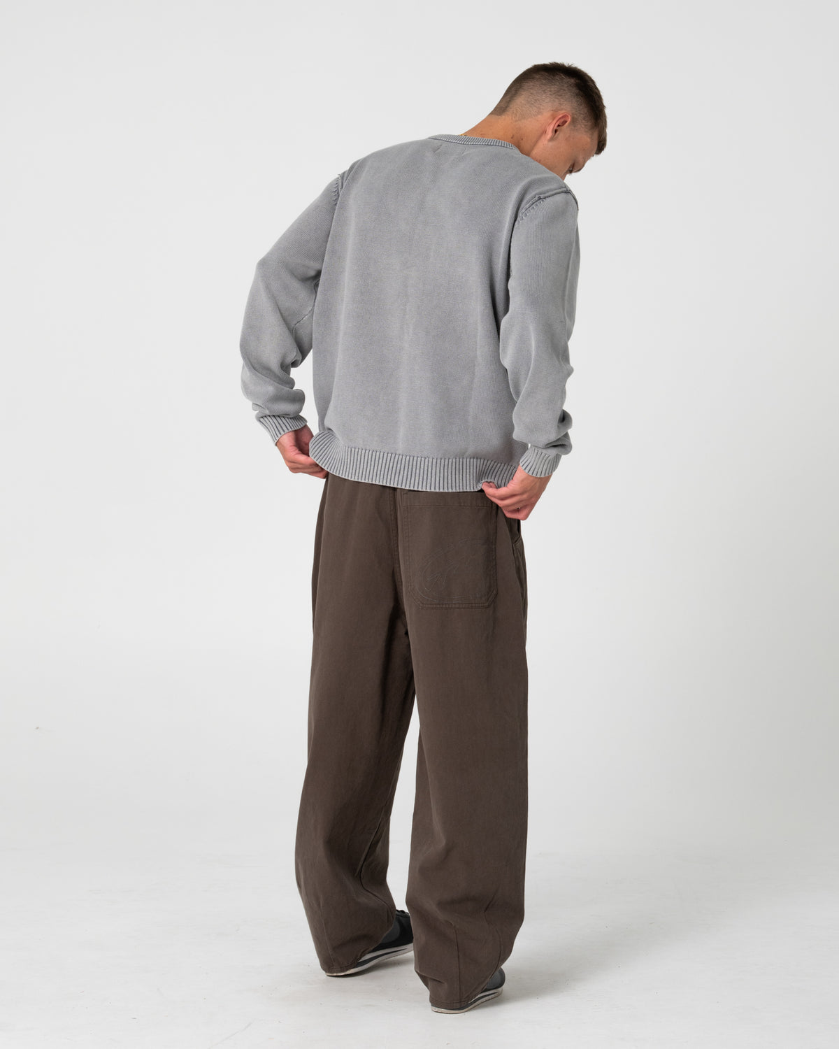 Pantalon Rusty Enigma Pleated Pant Seaweed