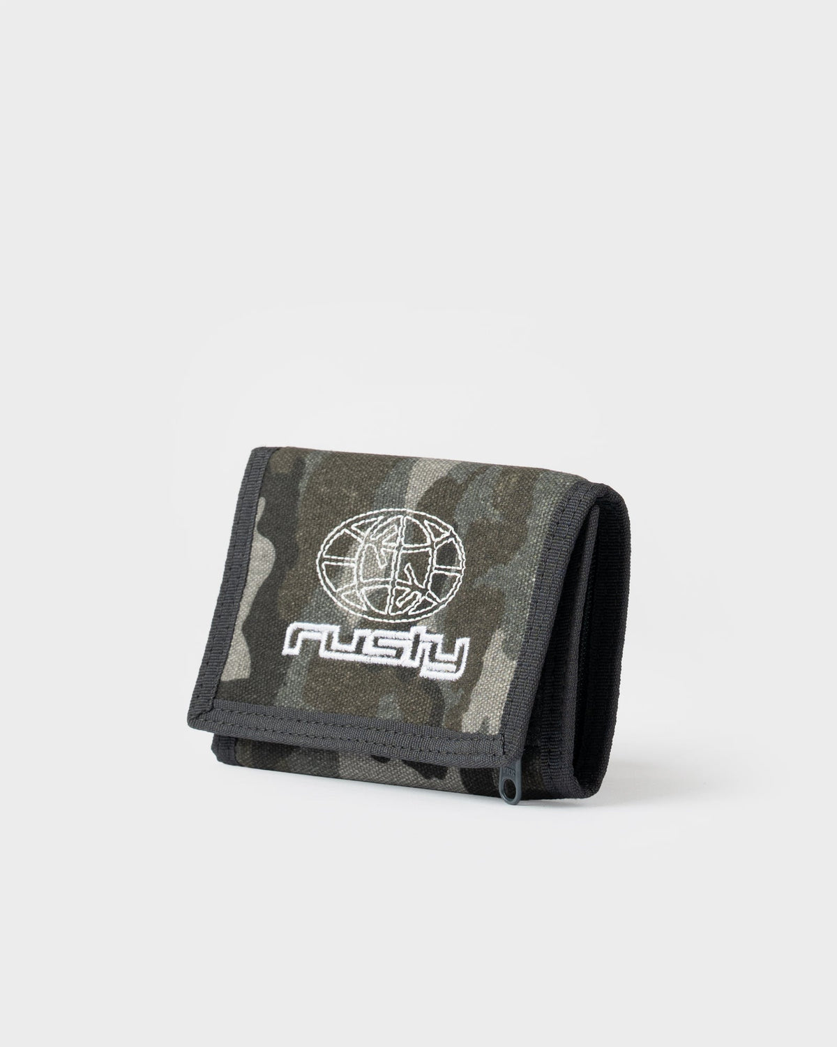 Billetera Rusty Rambo Tri-Fold Wallet Grey Camo 1