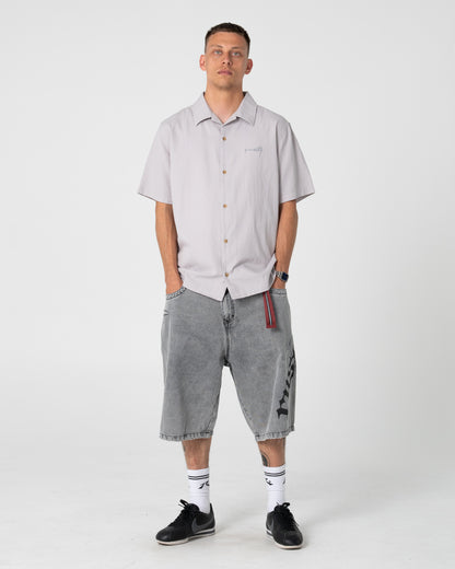 Short Rusty Tweaking Baggy Jort London Summer