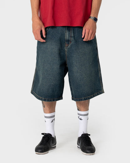 Short Rusty Yowie 2.0 Wide Baggy Jort Dark N Dirty