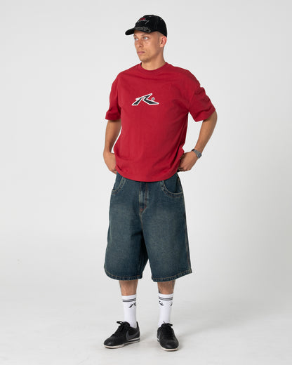 Short Rusty Yowie 2.0 Wide Baggy Jort Dark N Dirty