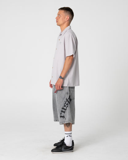 Camisa Mc Rusty Diego Short Sleeve Shirt Ultimate Grey