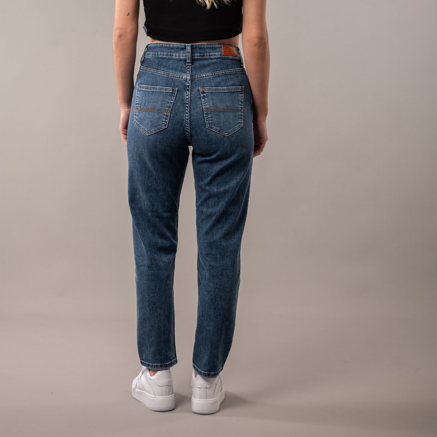 Jean Rusty Sade Mom Jean Ld Light Blue