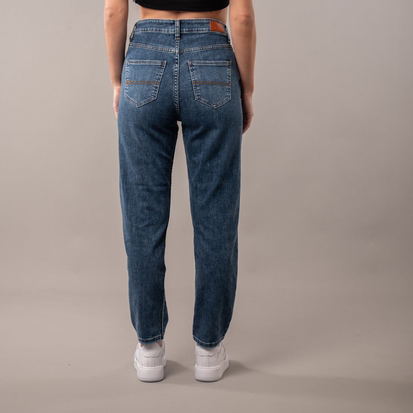 Jean Rusty Sade Mom Jean Ld Light Blue