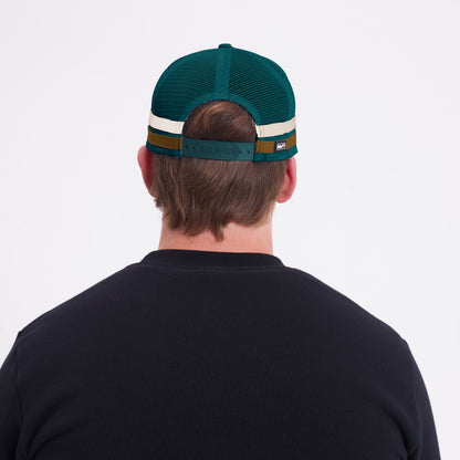 Gorra Rusty Salvation Trucker Cap Green Bug