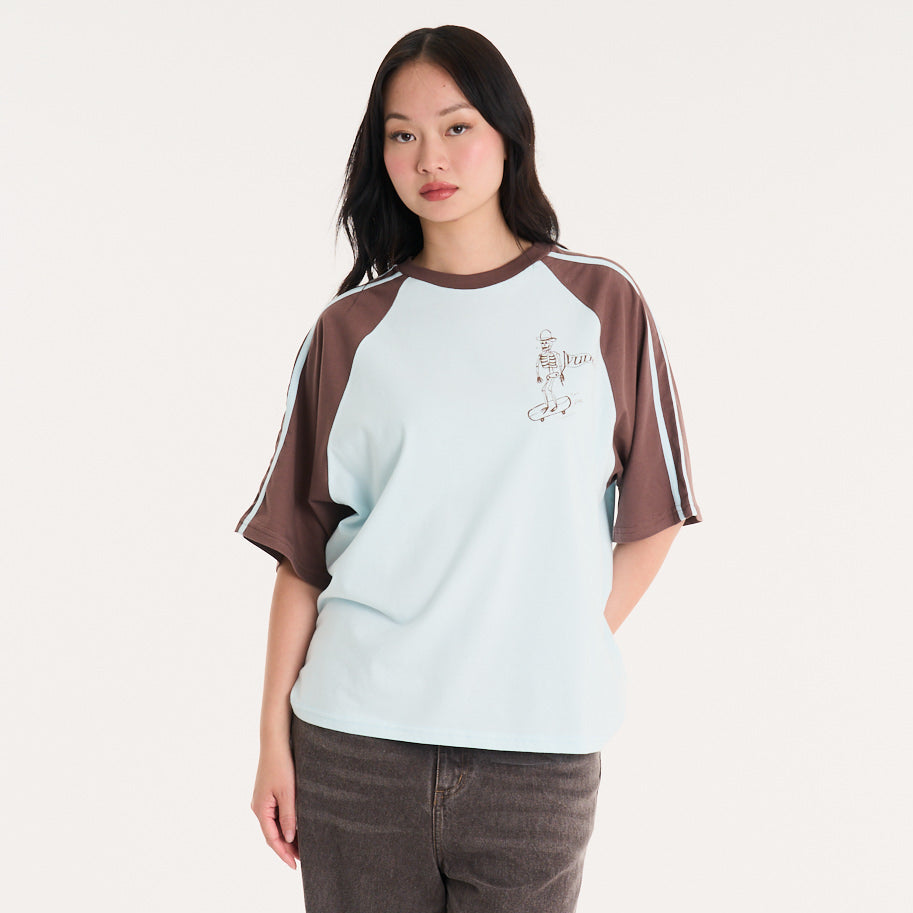 Remera Mc Vulk Same Shit Tee Sky Blue