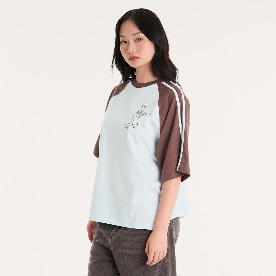 Remera Mc Vulk Same Shit Tee Sky Blue