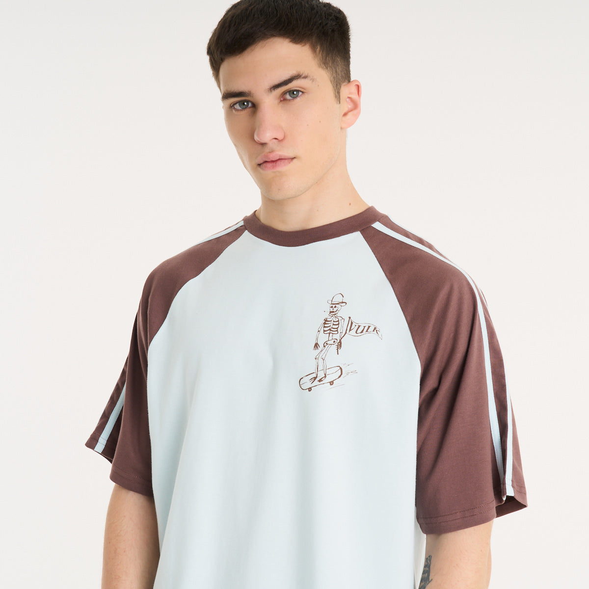 Remera Mc Vulk Same Shit Tee Sky Blue