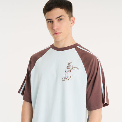 Remera Mc Vulk Same Shit Tee Sky Blue