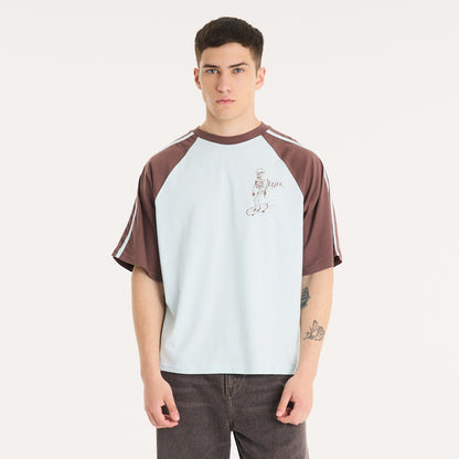 Remera Mc Vulk Same Shit Tee Sky Blue