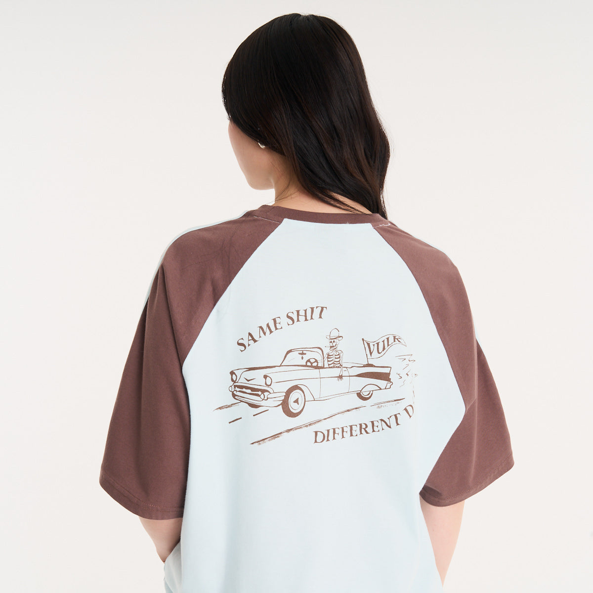 Remera Mc Vulk Same Shit Tee Sky Blue