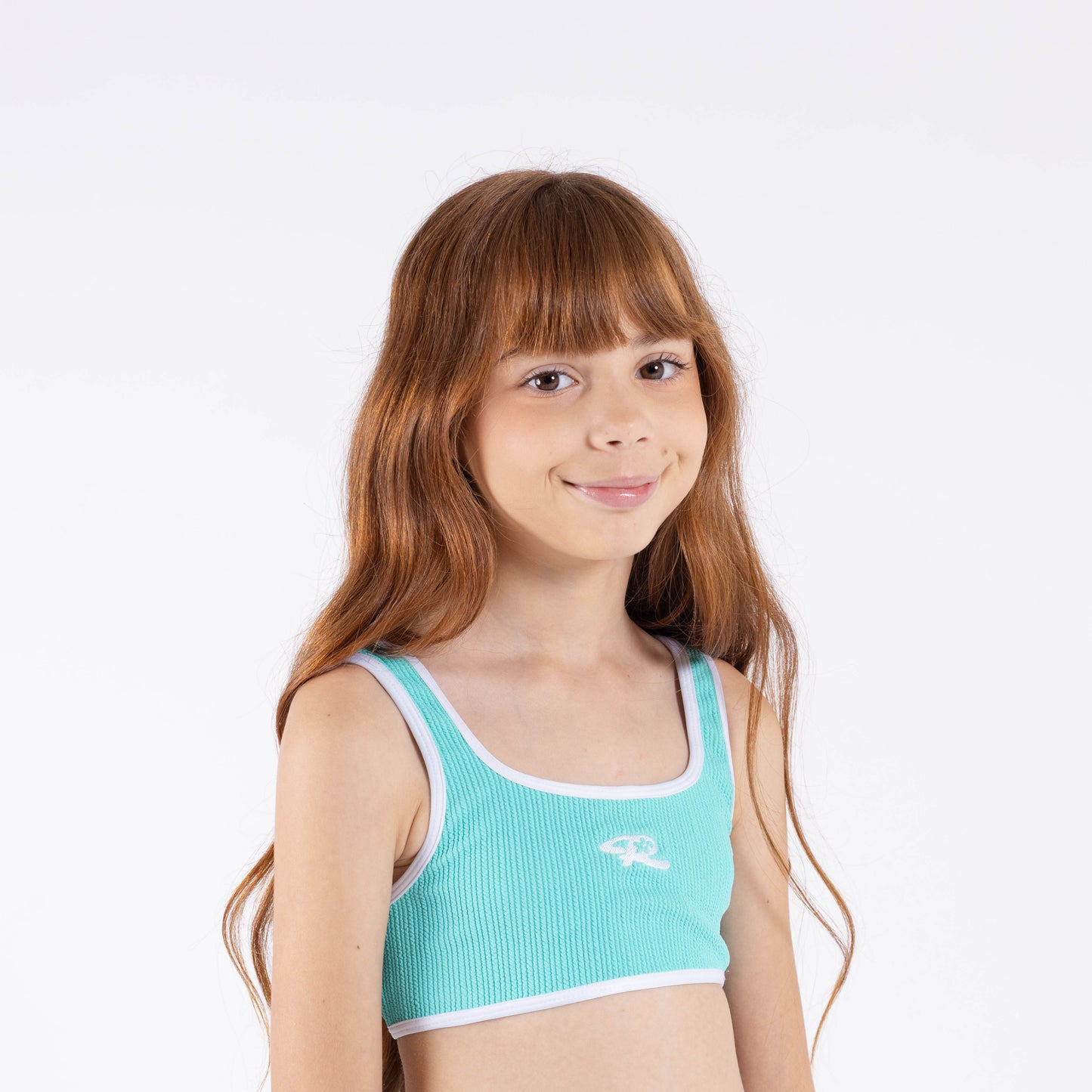 Bikini Rusty Sandalwood Bikini Set Girls Acqua
