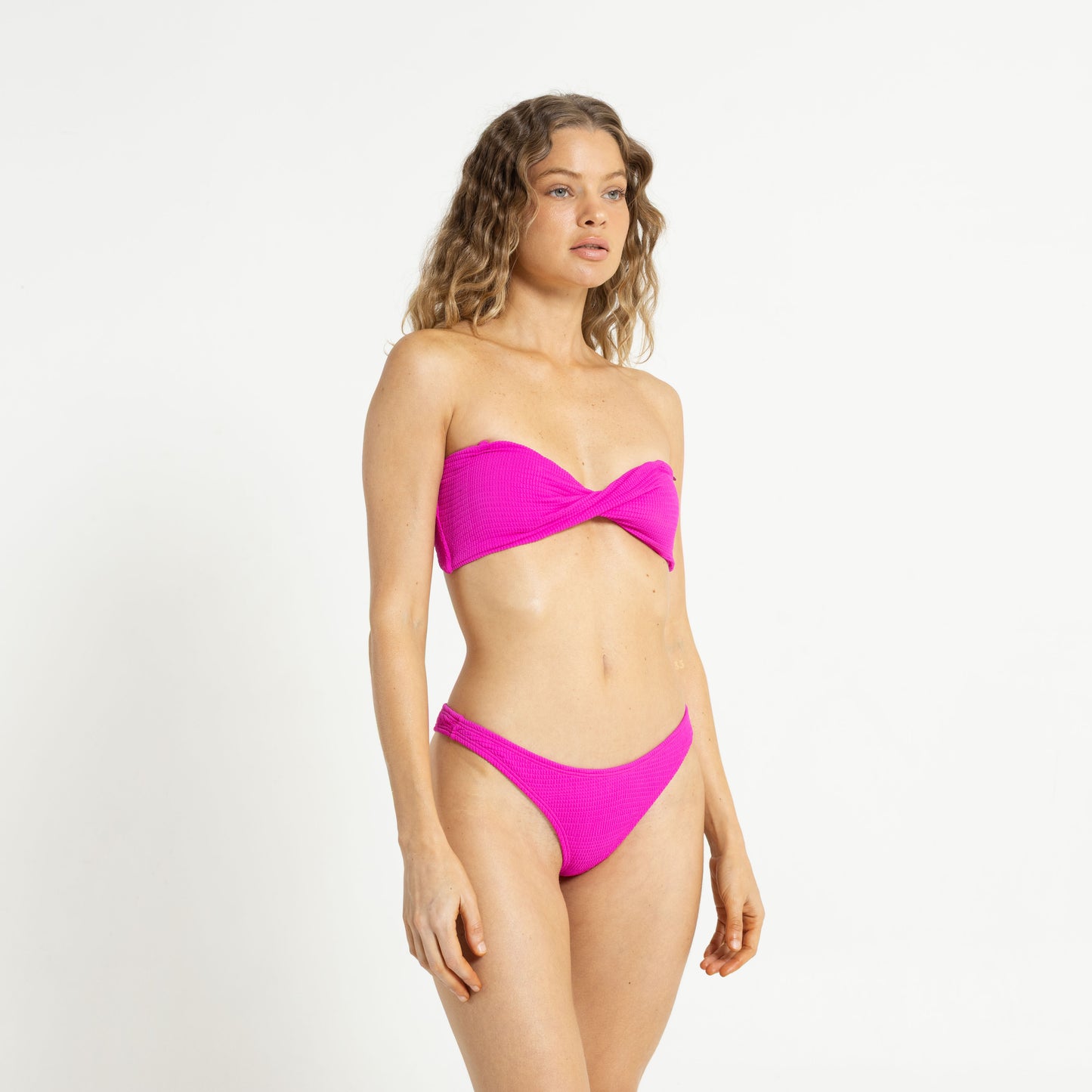 Bikini Bajo Rusty Sandalwood Colaless Bik Pant Ld Fuchsia