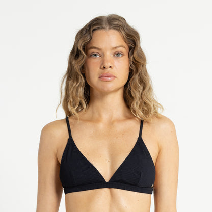 Bikini Alto Rusty Sandalwood Triang Bik Top Ld Black