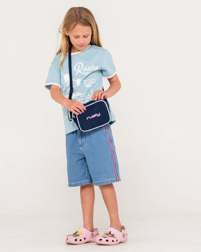 Cartera Rusty Sandy Crossbody Bag Navy Blue
