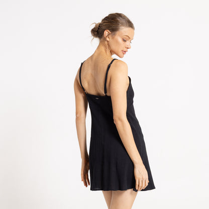 Vestido Rusty Sandy Mini Dress Ld Black