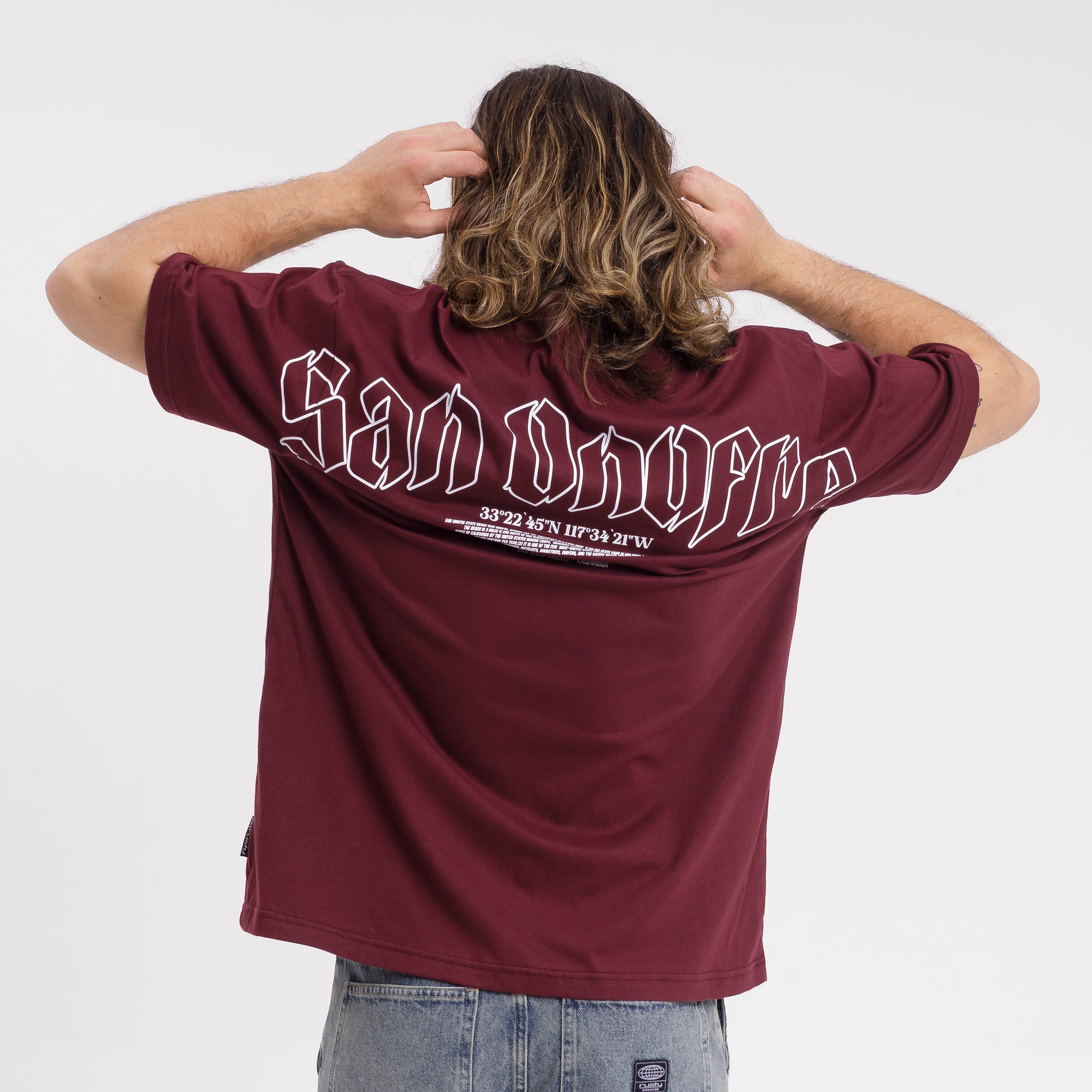 Remera Mc Rusty San Onofre Tee Burgundy