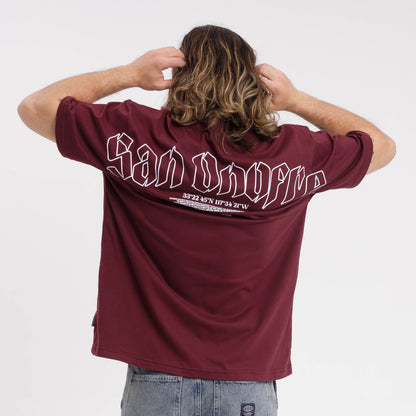 Remera Mc Rusty San Onofre Tee Burgundy