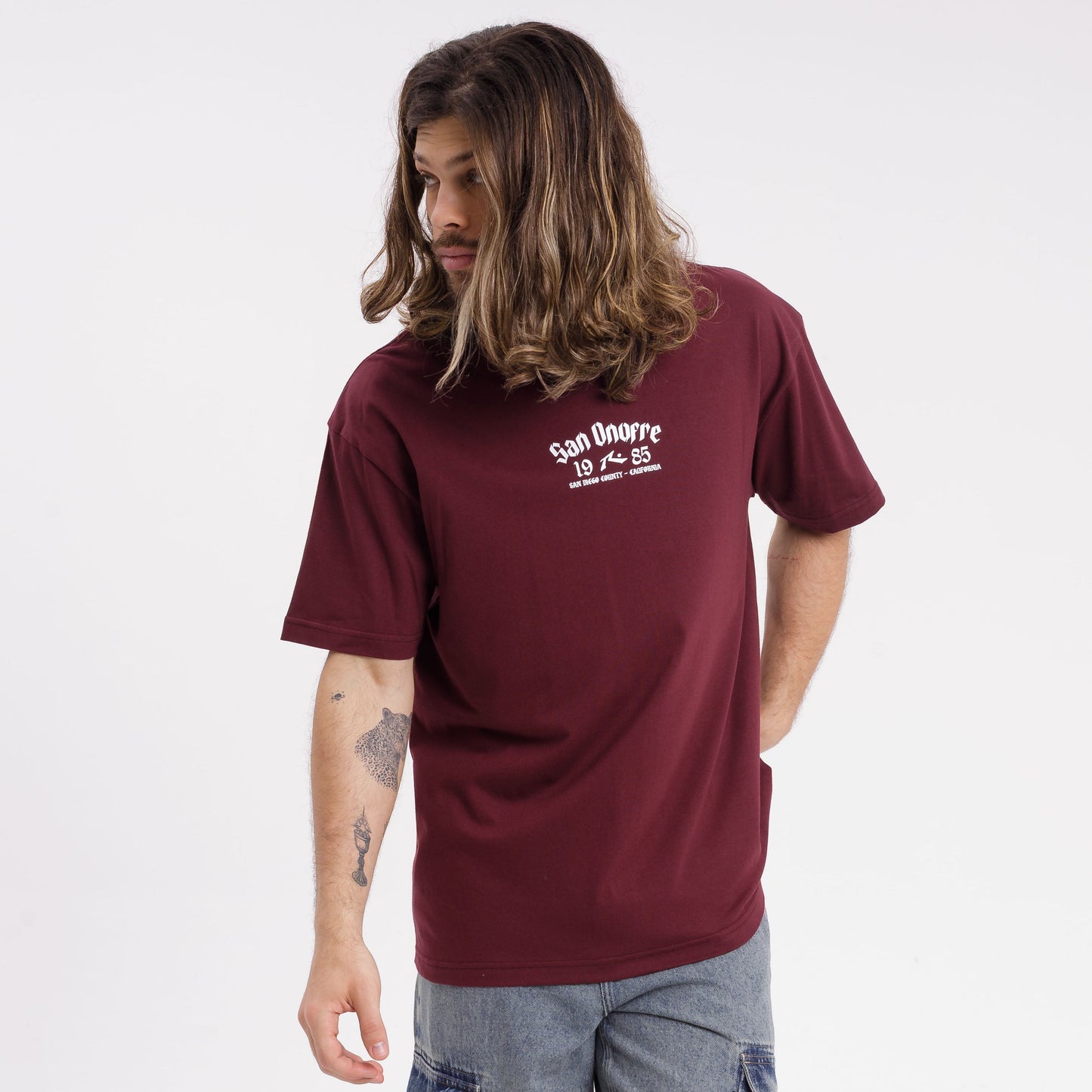 Remera Mc Rusty San Onofre Tee Burgundy