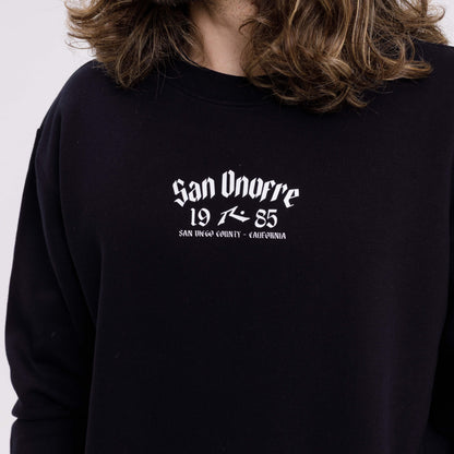 Buzo Rusty San Onofre Crew Black
