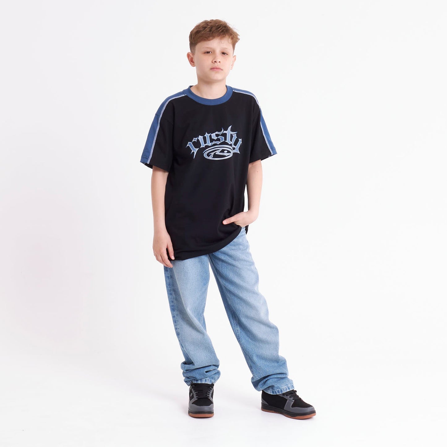 Remera Mc Rusty Scream Tee Jr Black