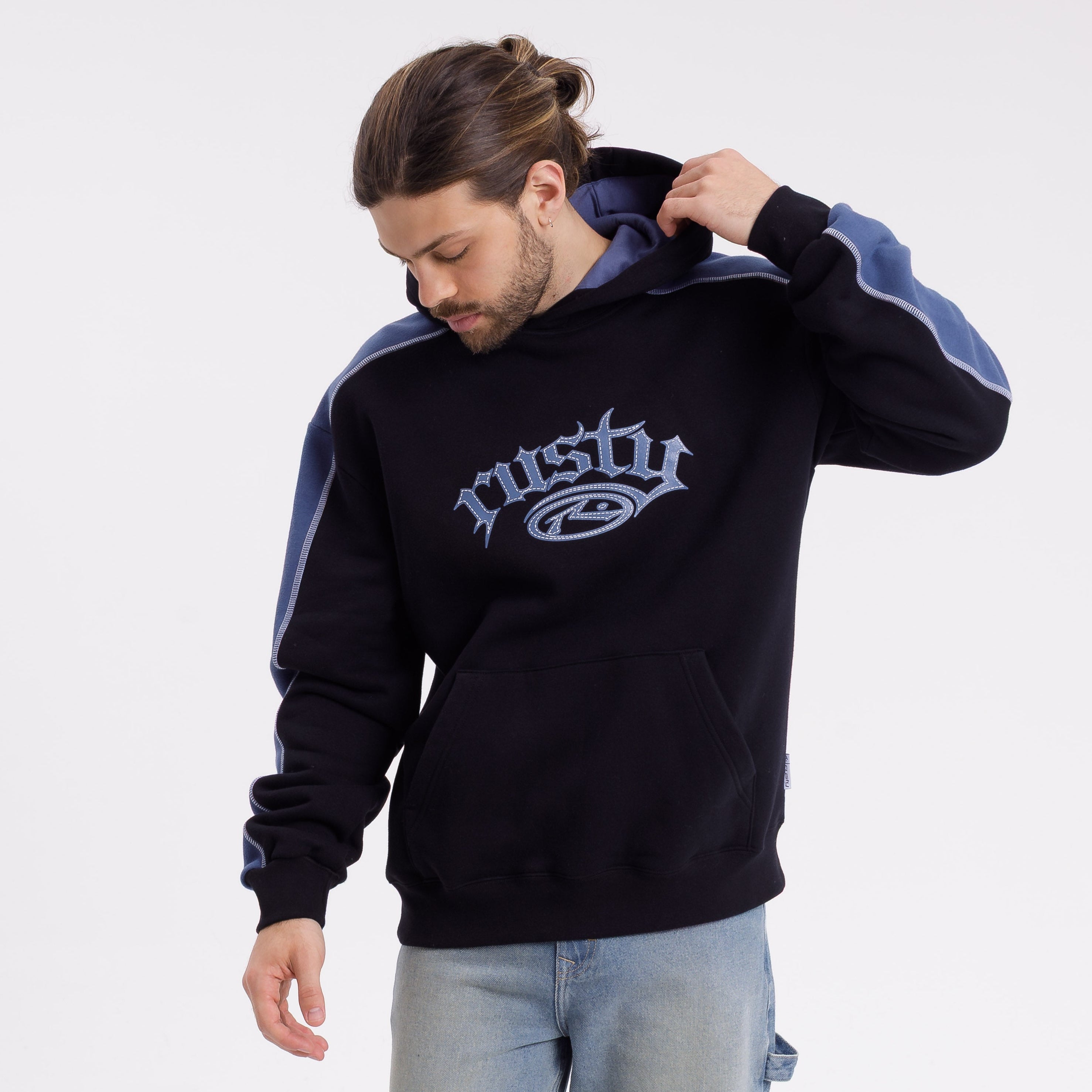 Canguro Rusty Scream Hood Black