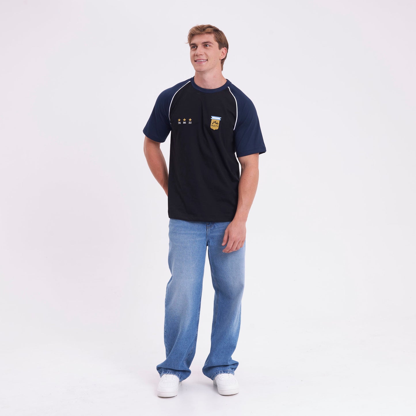 Remera Mc Rusty Sean Eternos Tee Negro 2