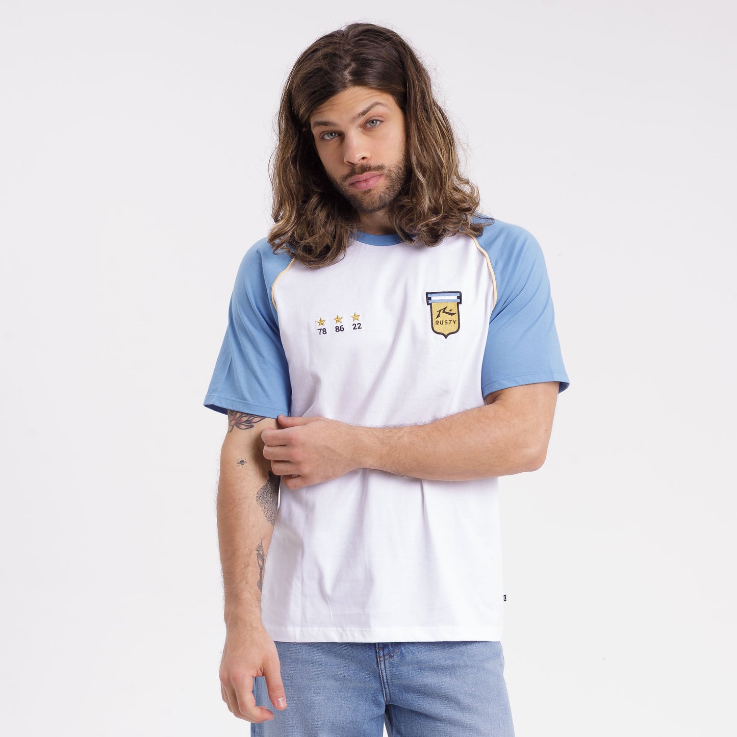 Remera Mc Rusty Sean Eternos Tee Blanco