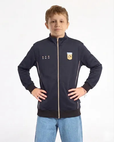 Campera Canguro Rusty Sean Eternos Zh Jr Negro
