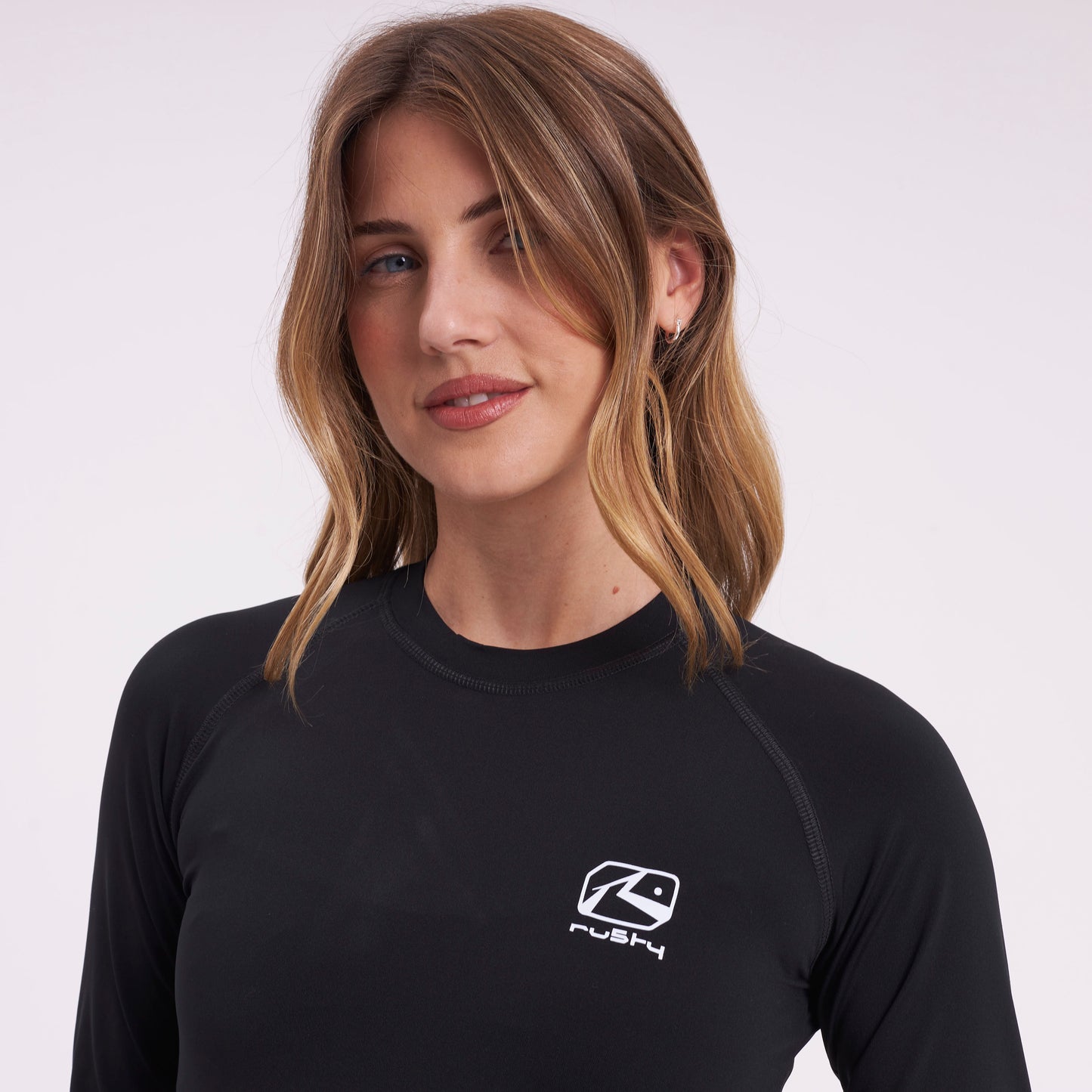 Remera Térmica Rusty Sense Base Layer Top Ld Black