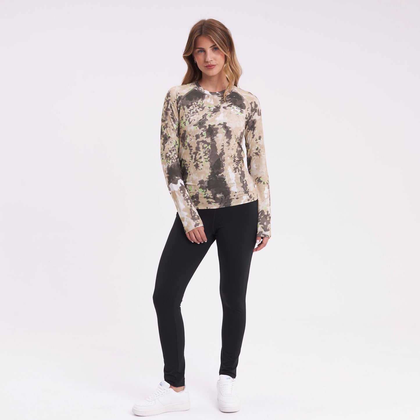 Remera Térmica Rusty Sense Base Layer Top Ld Camo