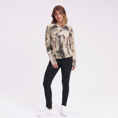 Remera Térmica Rusty Sense Base Layer Top Ld Camo